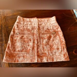 FREE PEOPLE Cool Velvet Style Skirt🩷